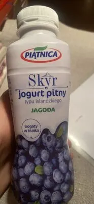 Skyr jogurt pitny typu islandzkiego jagoda