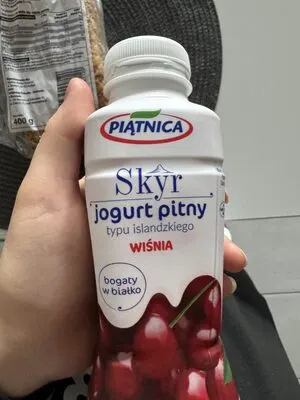 Skyr jogurt pitny typu islandzkiego Wiśnia