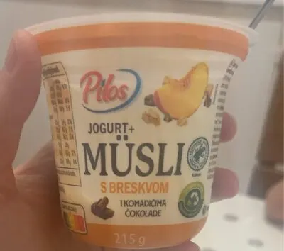 Musli Kakaowe z czekoladą, smak brzoskwiniowy