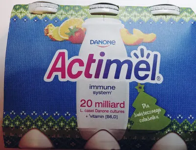 Actimel o smaku wieloowocowym