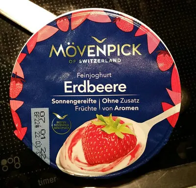 Mövenpick Feinjoghurt, Erdbeere
